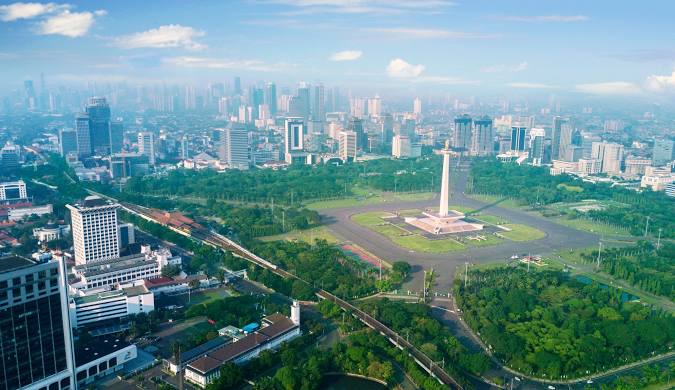 Ibu kota Kota Jakarta, Indonesia